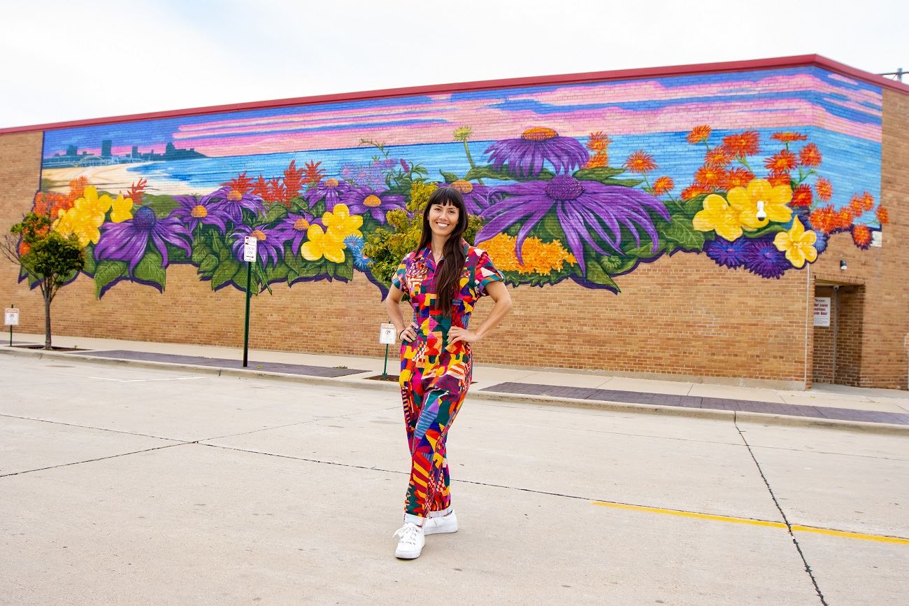 Mural with Mika Revell 9-21-2023