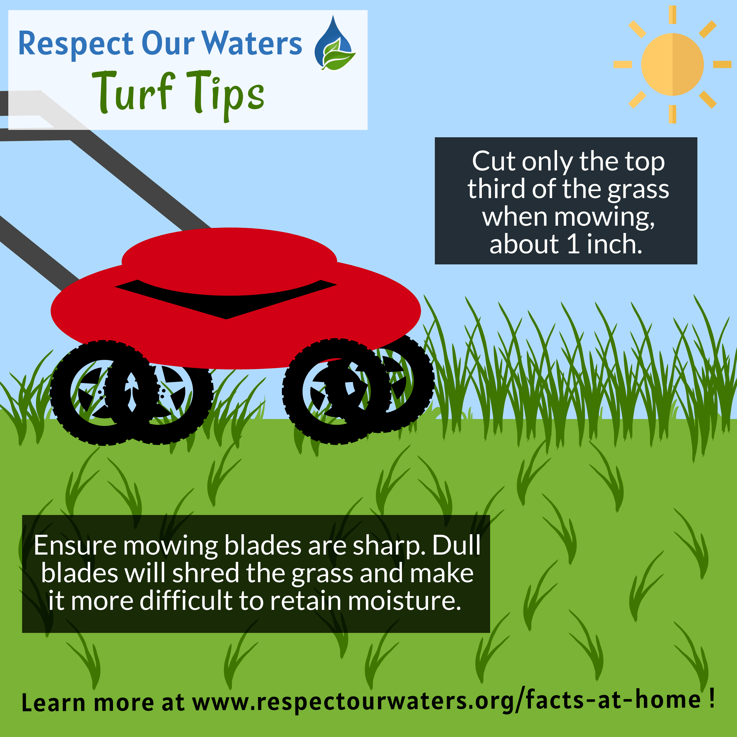 Respect out Waters - Turf Tips
